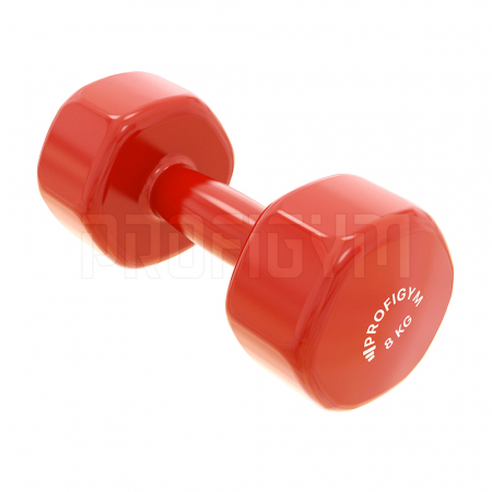 Гантель виниловая 8 кг